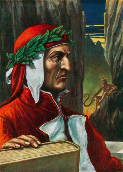 Dante Alighieri by Tancredi Scarpelli